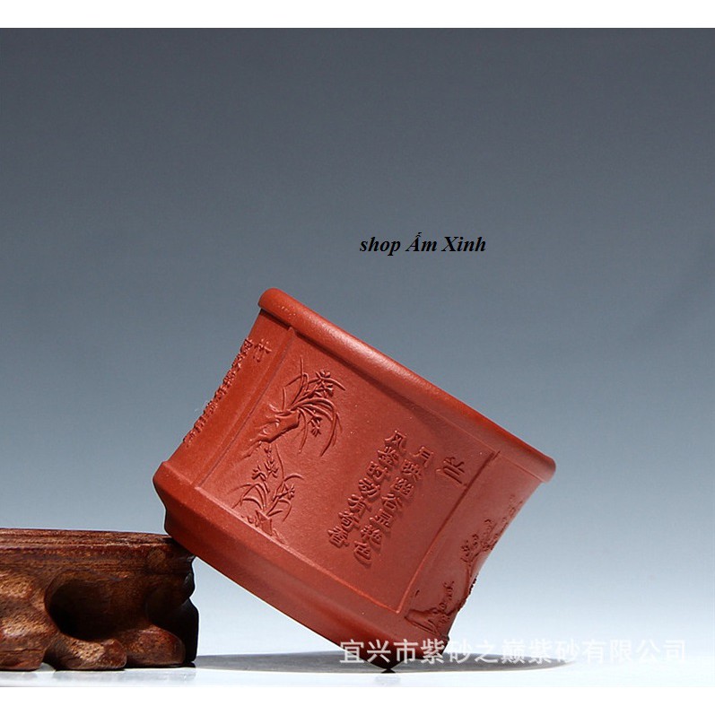 Chén Tử Sa Nghi Hưng Tùng Cúc Trúc Mai 90 ml (Thanh Thủy Nê)