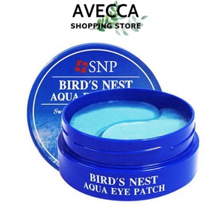 Mặt Nạ Giảm Thâm Quầng Mắt Và Nếp Nhăn Chiết Xuất Tổ Yến - SNP Bird's Nest Aqua Eye Patch  22ml