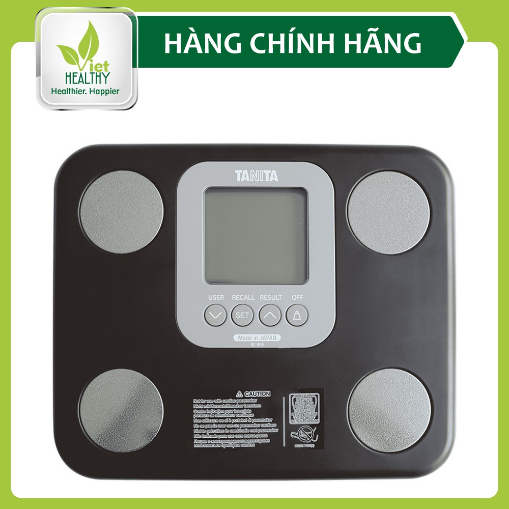 Cân sức khỏe BC859 TANITA của Nhật - Màu Xanh