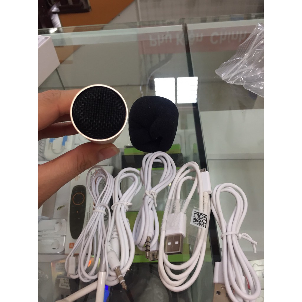 MIC LIVESTREAM MINI ĐA NĂNG 3 TRONG 1 C7 CHUYÊN DỤNG HÁT KARAOKE CÁ NHÂN THU ÂM LIVETREAM KIÊM SOUND CARD