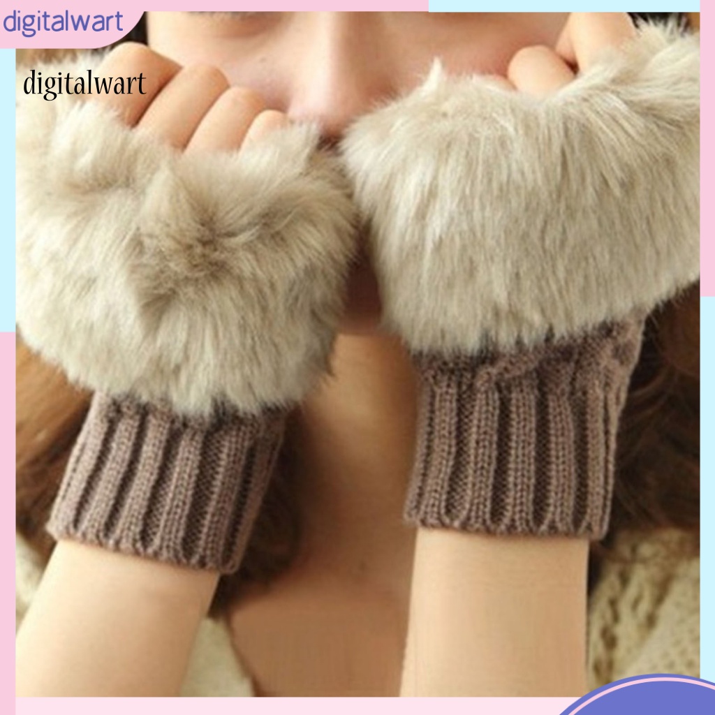 Kỹ Thuật Số| 1 Đôi Găng Tay Giữ Ấm Mùa Đông Chất Liệu Dày Dặn