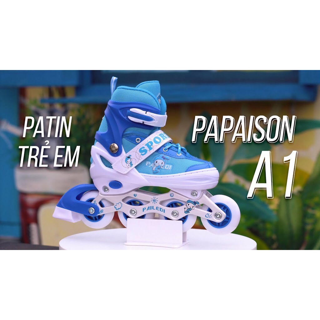 Giày trượt Patin trẻ em Papasion A1 (2 màu) TẶNG BẢO HỘ CHÂN TAY GỐI