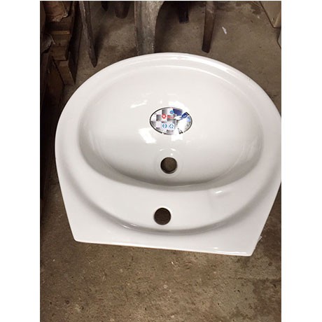 Chậu LAVABO treo tường 1 lỗ và 3 lỗ (hình ảnh thật) + vòi lạnh