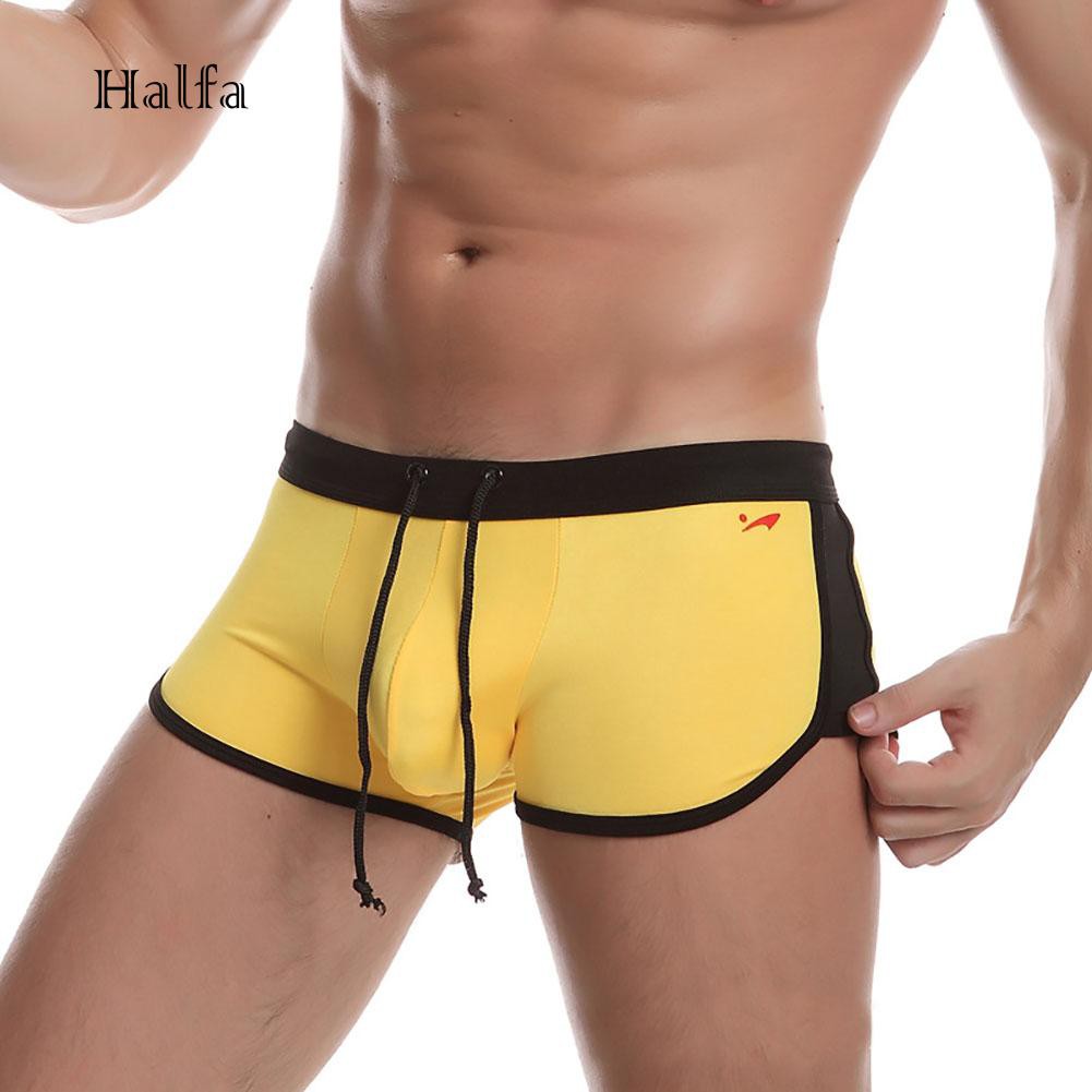 Quần bơi dây rút co giãn thoáng khí nam giới