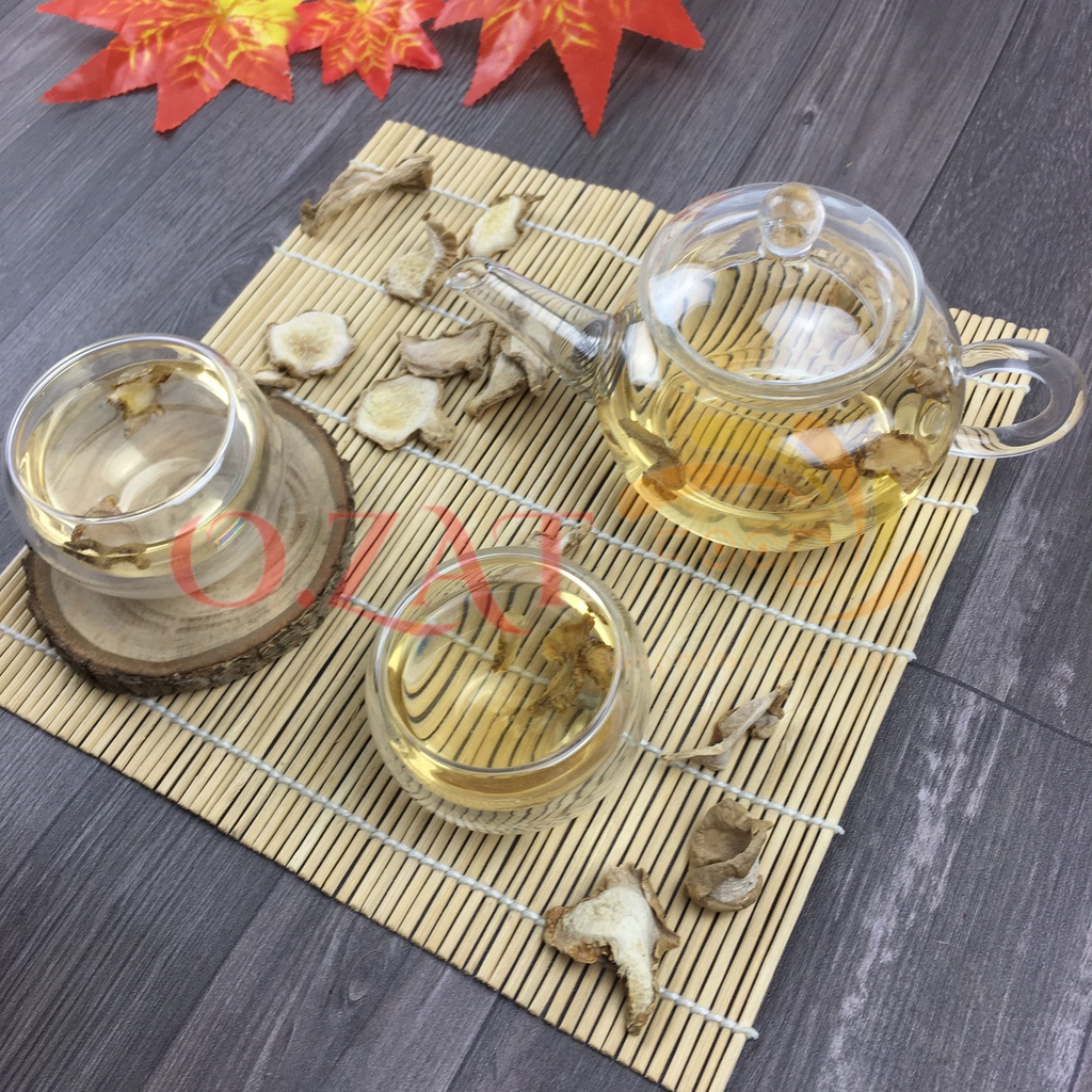Trà gừng sả O.ZAT Food mỗi loại 100g - giảm cân tốt cho dạ dày tiêu hóa giảm căng thắng stress say xe ốm nghén