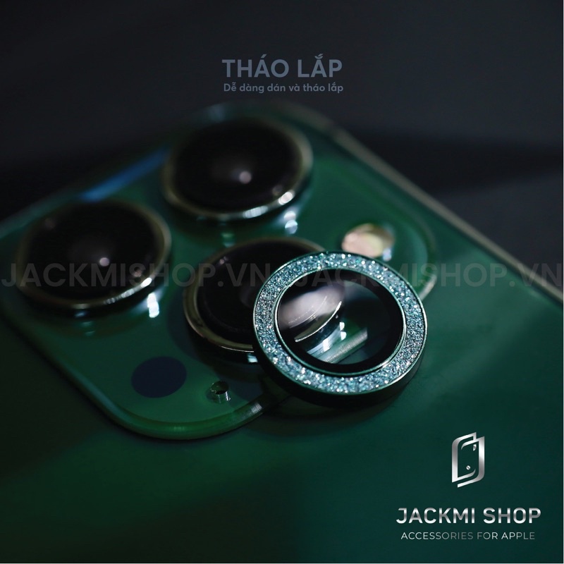 Cường lực Camera Lens Kuzoom nhũ kim tuyến cho ip 14 14 plus 14 pro 14 promax 13 13 pro 13 promax 12 12 pro 12 promax 11