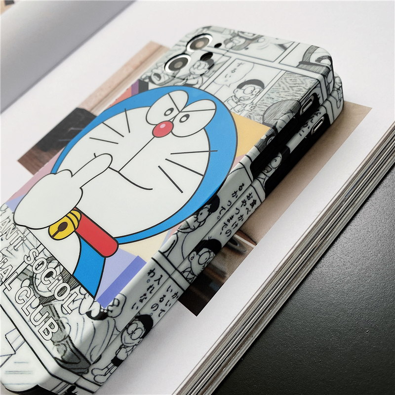 Ốp Lưng In Hình Doraemon Đáng Yêu Cho Iphone 12 Pro Max / I7 / I8 Plus / X / Xs / Xr / Xs Max / 11 / 11 Pro / 11 Pro Max / Se2