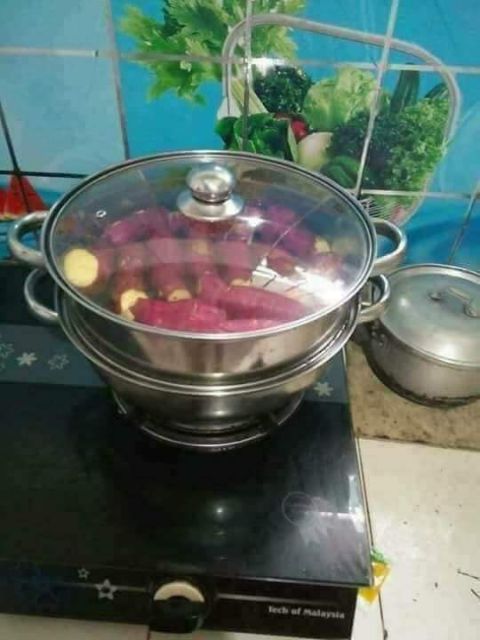 Nồi hấp hai tầng Pot