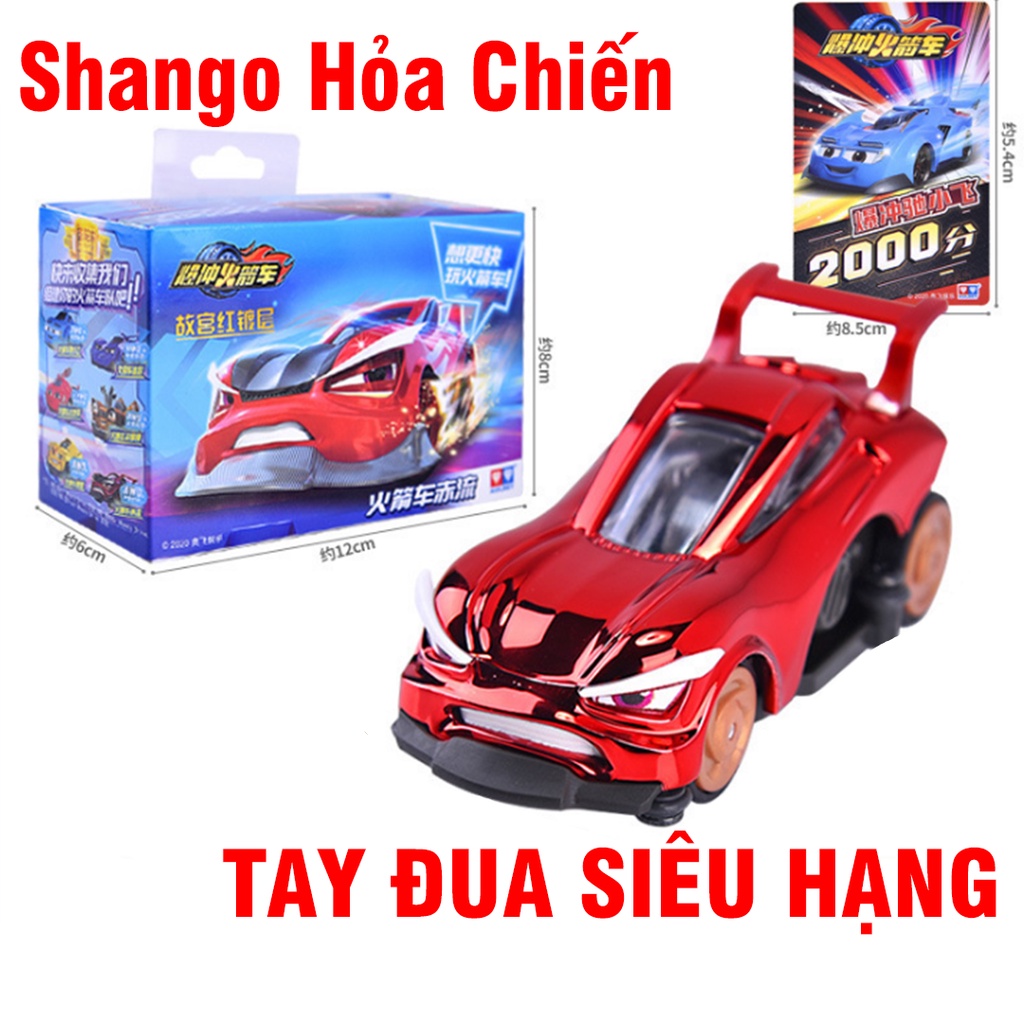 Mô hình ô tô tay đua siêu hạng Shango Hỏa Chiến đồ chơi trẻ em mã 222066
