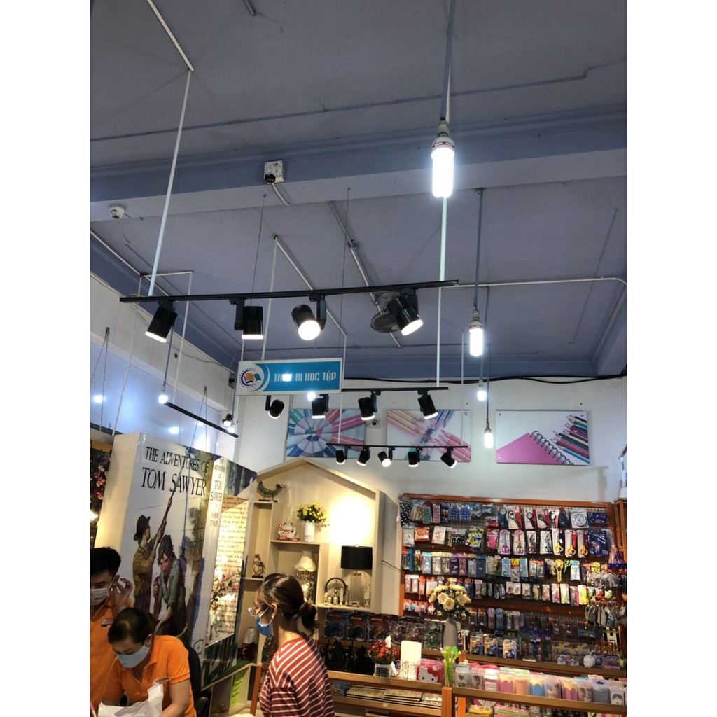 Đèn led rọi ray Mini cao cấp 7w 12w 20w 30w Đèn rọi COB trang trí Shop