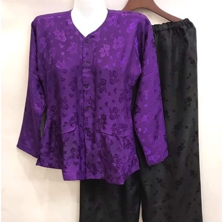 Bộ Đồ Người Già - Bộ Gấm Bà Già - Áo Bà Ba Bà Già .ẢNH THẬT