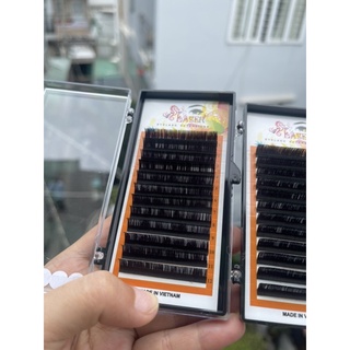 Lông mi nối 0.07 C,Cc,D,U Layer siêu bắt keo/ mi lụa