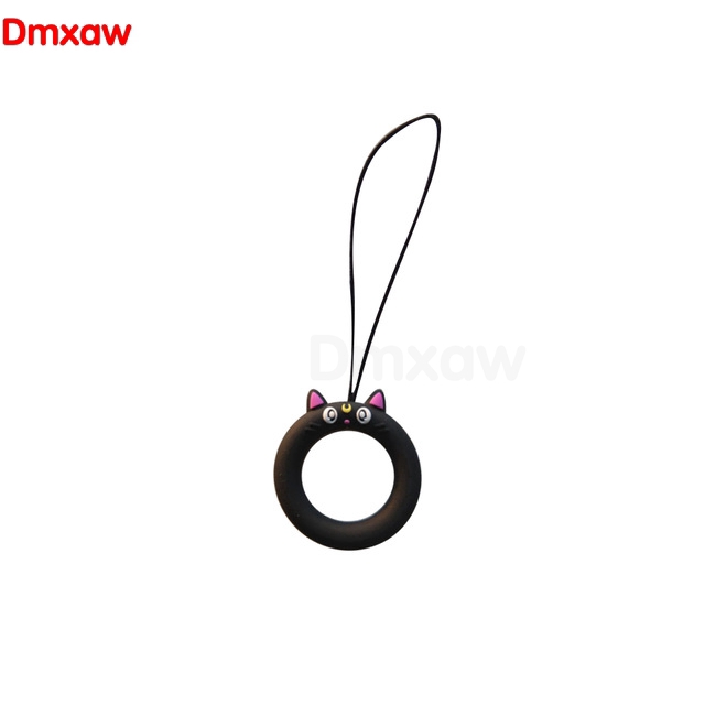Dây đeo điện thoại có vòng móc ngón tay thiết kế dễ thương tiện dụng