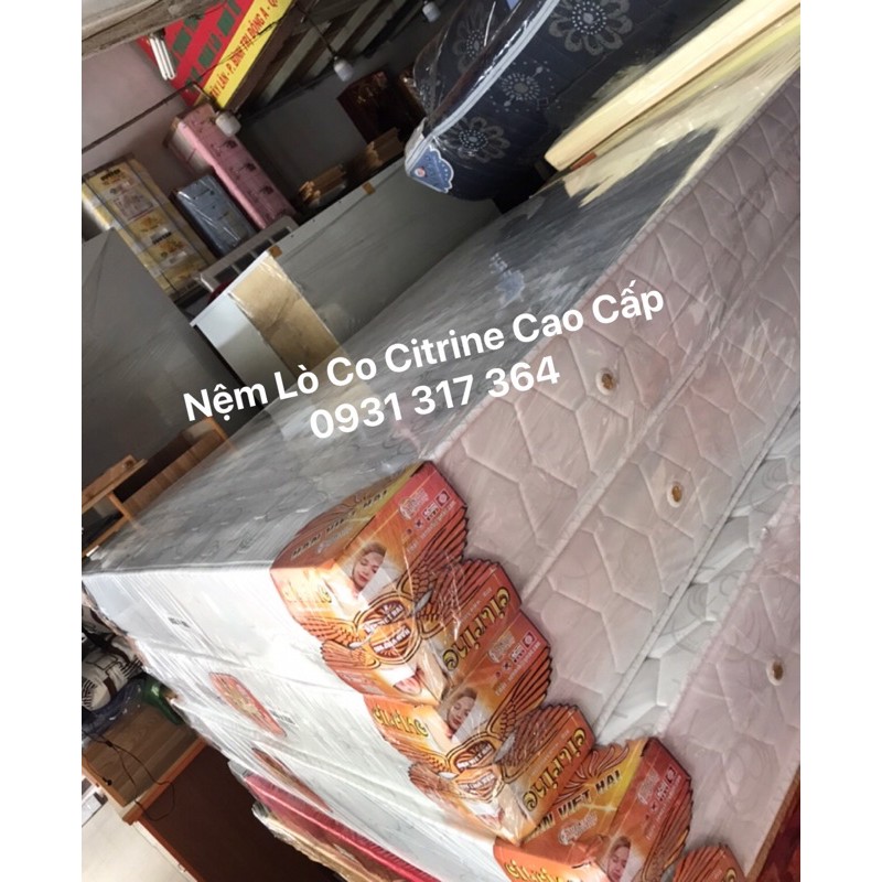 Nệm Lò Xo Citrine Cao Cấp - Đủ Kích Thước