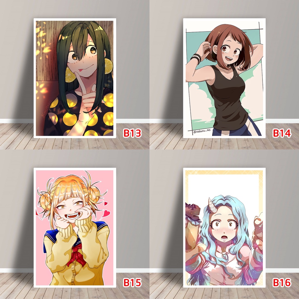 Tấm Postcard Cao Cấp Anime Boku No Hero Academia
