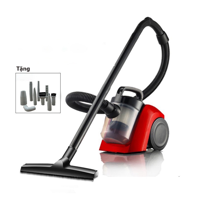 Máy hút bụi cầm tay Yairz XY-1008, máy hút bụi gia đình lực hút 14000Pa, công suất 1000W tặng kèm 9 đầu hút.