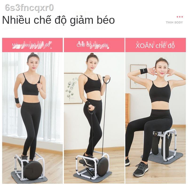 ♘✐Ghế đẩu giảm béo Stepper gia dụng đa chức năng bếp lò máy câm bàn đạp giảm béo Máy chạy bộ mini tại chỗ tập thể dục