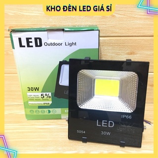 Đèn pha led chống nước ánh sáng trắng vàng công suất 10W 20W 30W – Kho đèn led giá sỉ