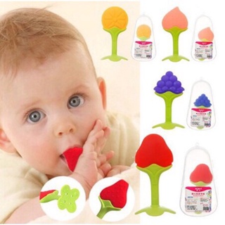 Cắn Răng Gặm Nướu Hình Cây Dâu Đỏ