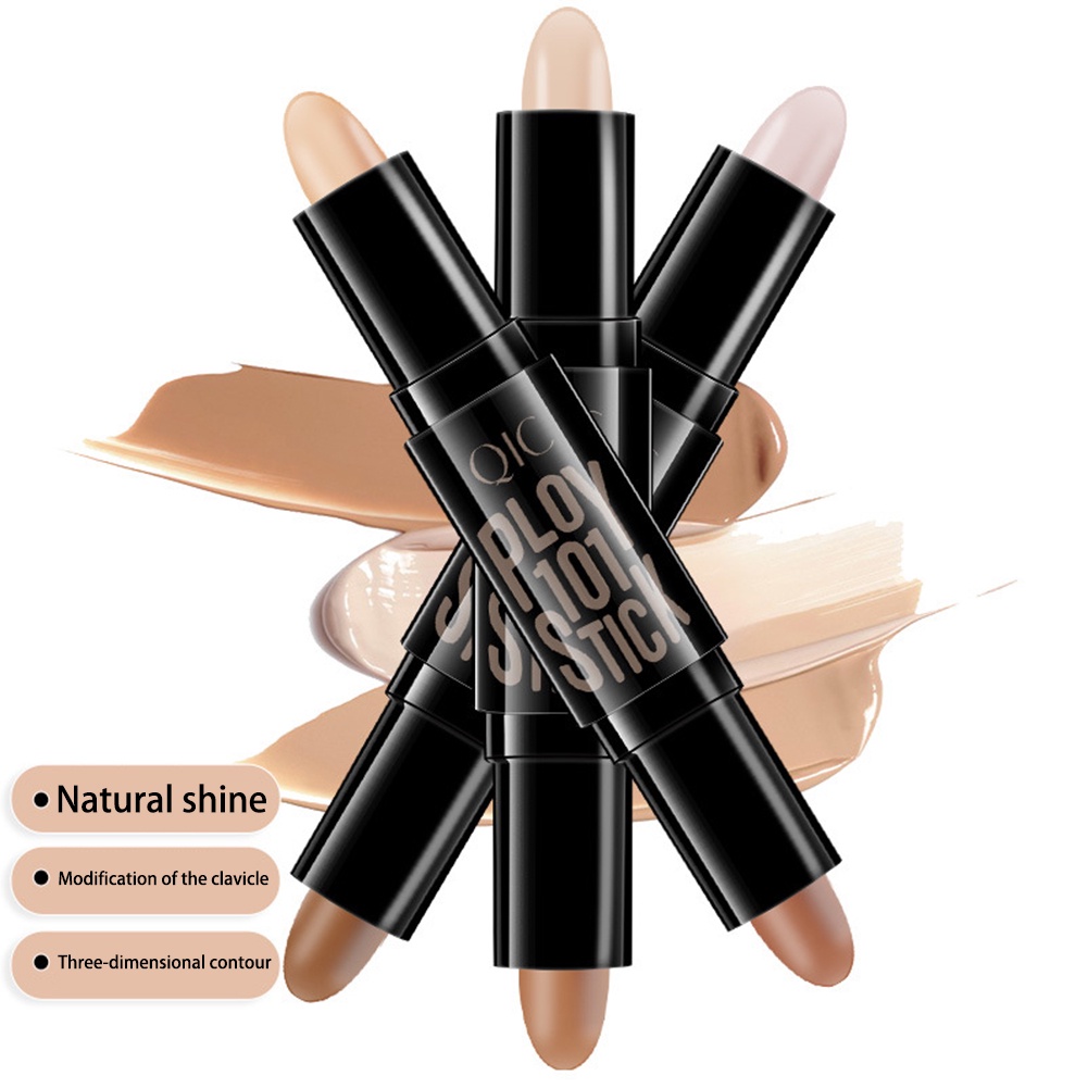 [Hàng mới về] Thanh che khuyết điểm/ bắt sáng hai đầu tiện dụng