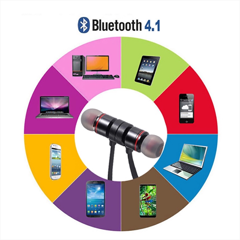 Tai Nghe M5 Bluetooth 4.1 Có Nam Châm Kiểu Dáng Thể Thao