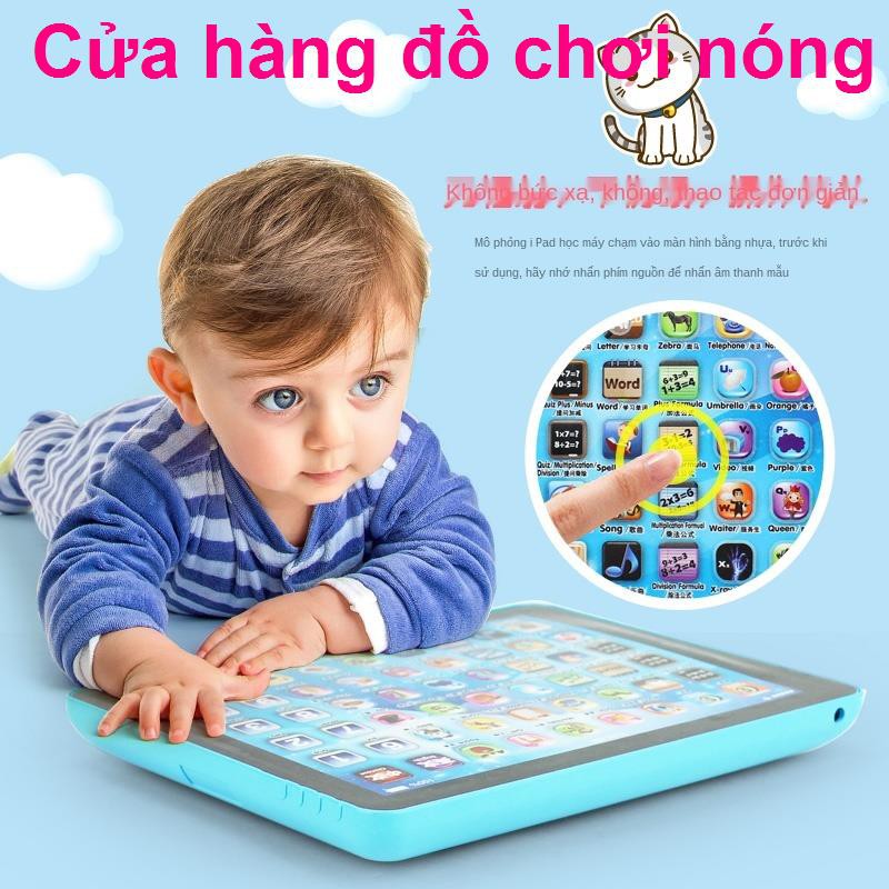 ✖Máy tính bảng giáo dục sớm cho trẻ em điểm-đọc sách iPad học tập Đồ chơi mầm non 1-3-6 tuổi