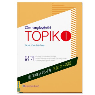 Sách - Cẩm Nang Luyện Thi Topik I - Châu Thùy Trang