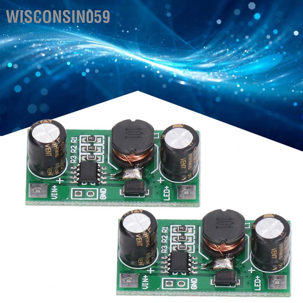 [Hàng Sẵn] Mô-đun trình điều khiển LED 6PCS 3W / 2W 700mA PWM Làm mờ dòng điện không đổi Đầu vào DC 5-35V【Wisconsin059】