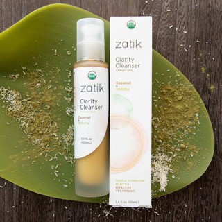 SỮA RỬA MẶT & TẨY TRANG TỪ DỪA & MATCHA Zatik