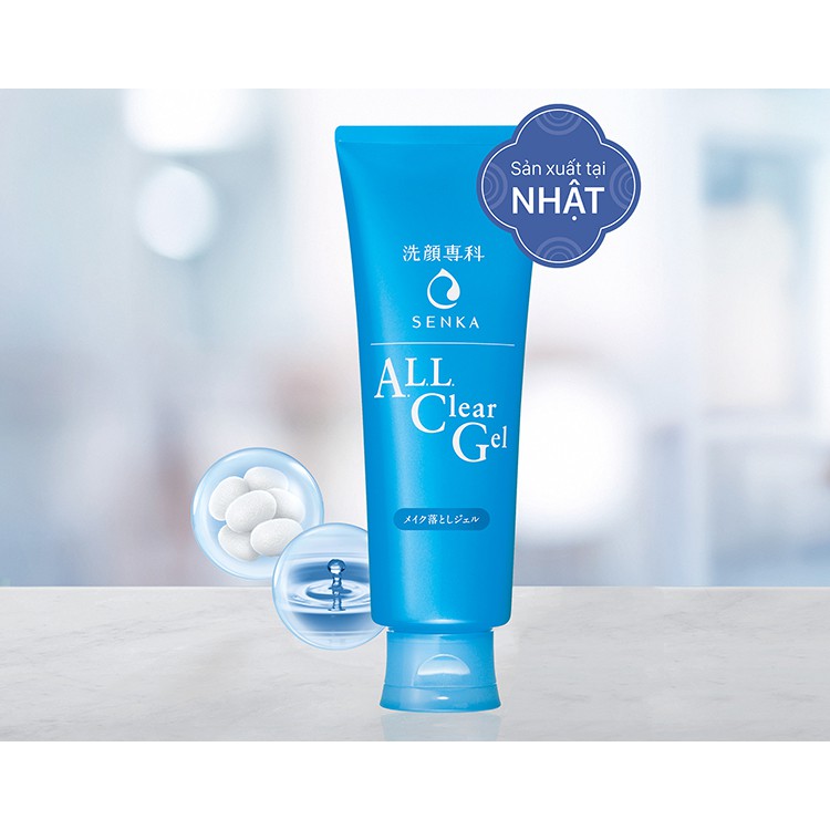 [SIÊU HOT ]Tẩy Trang Tơ Tằm Trắng Senka All Clear Gel 160g | BigBuy360 - bigbuy360.vn