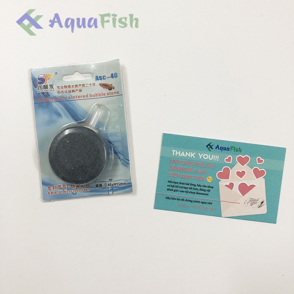 Quả Sủi Đĩa 4cm Cho Bể Cá Cảnh (đĩa sủi khí oxy cao cấp)