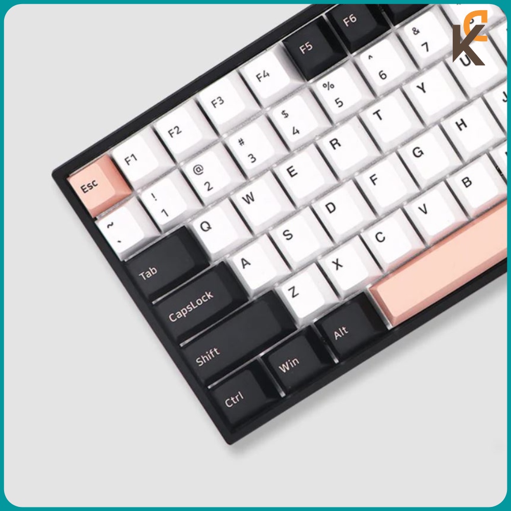 Keycap GMK Olivia 135 nút PBT OEM In Double Shot Dành Cho Bàn Phím Cơ
