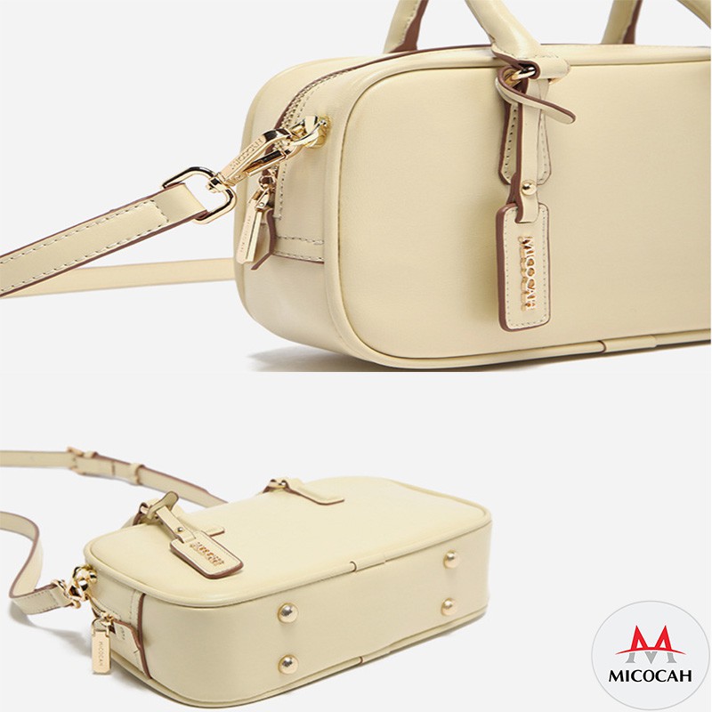 Túi Xách Nữ Đeo Chéo Chính Hãng MICOCAH Phong Cách Công Sở Thời Trang Dáng Vali Siêu Đẹp MC67 | BigBuy360 - bigbuy360.vn