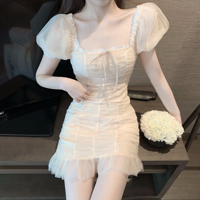 Đầm nữ nhẹ nhàng thời trang, váy ôm nữ