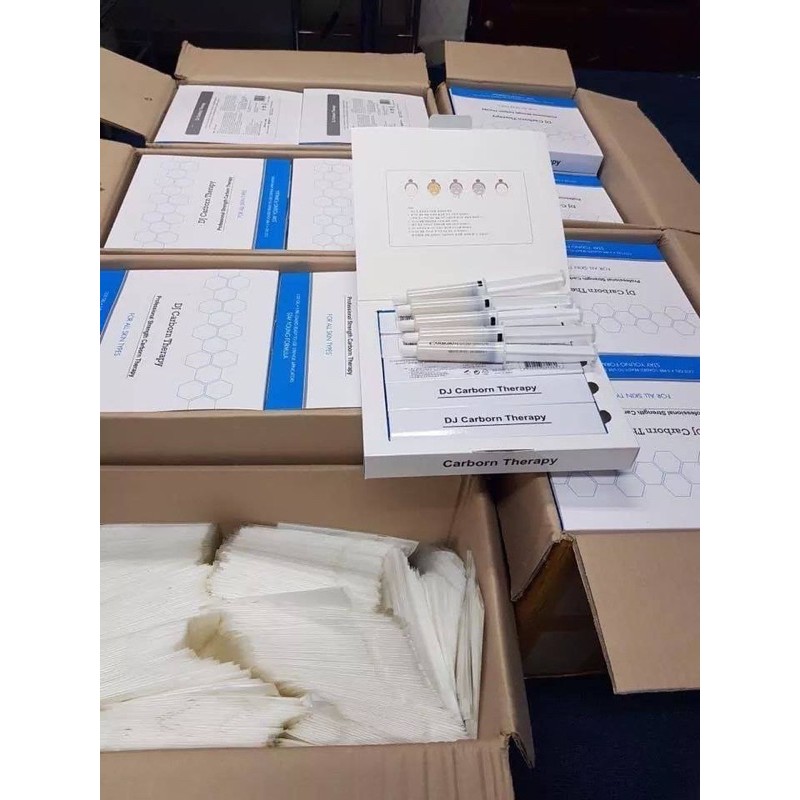 Mặt nạ thải độc CO2, thải độc da DJ CARBON THERAPY