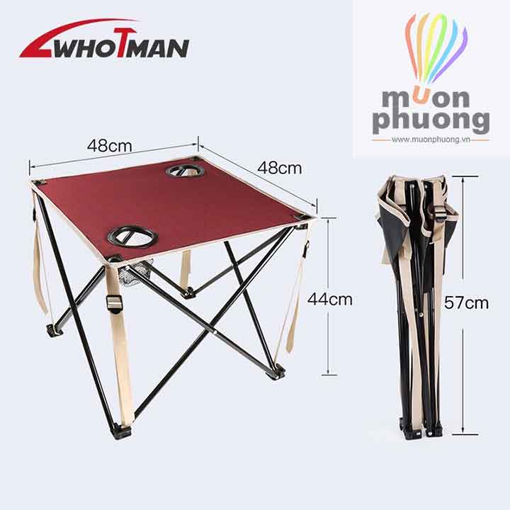 Bộ bàn và 2 ghế xếp nhỏ gọn kèm túi đựng dành cho các chuyến dã ngoại du lịch cắm trại - MUÔN PHƯƠNG SHOP