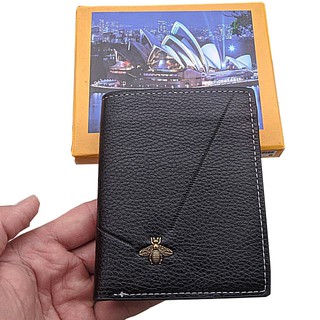 Ví nam mini dáng đứng bỏ túi nhiều ngăn da PU cao cấp lịch lãm LV 02