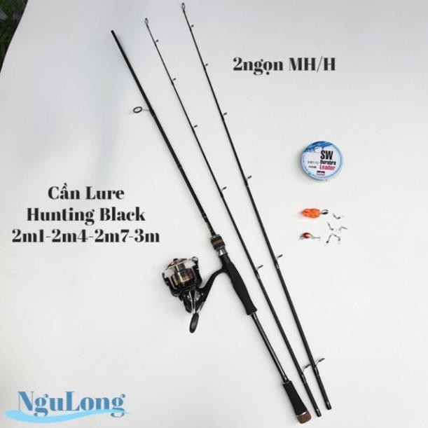 ,. combo bộ cần câu 3m + máy 5000 bộ máy đứng hunting black cao cấp, máy câu expert full kim loại bộ y hình