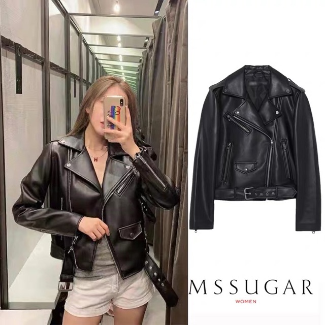 Áo da Zara mẫu 2019( ảnh chụp thật) | BigBuy360 - bigbuy360.vn