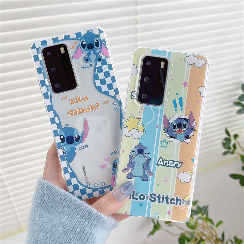 Ốp Điện Thoại Trong Suốt Họa Tiết Hoạt Hình Cho Samsung S10 S20 S21 S22 Note 10 Plus 20 Ultra S21 FE S21+ S22+