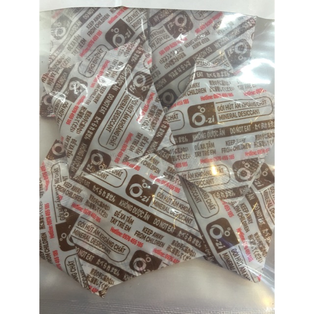 Túi hút ẩm khoáng chất 2gr túi 200gr