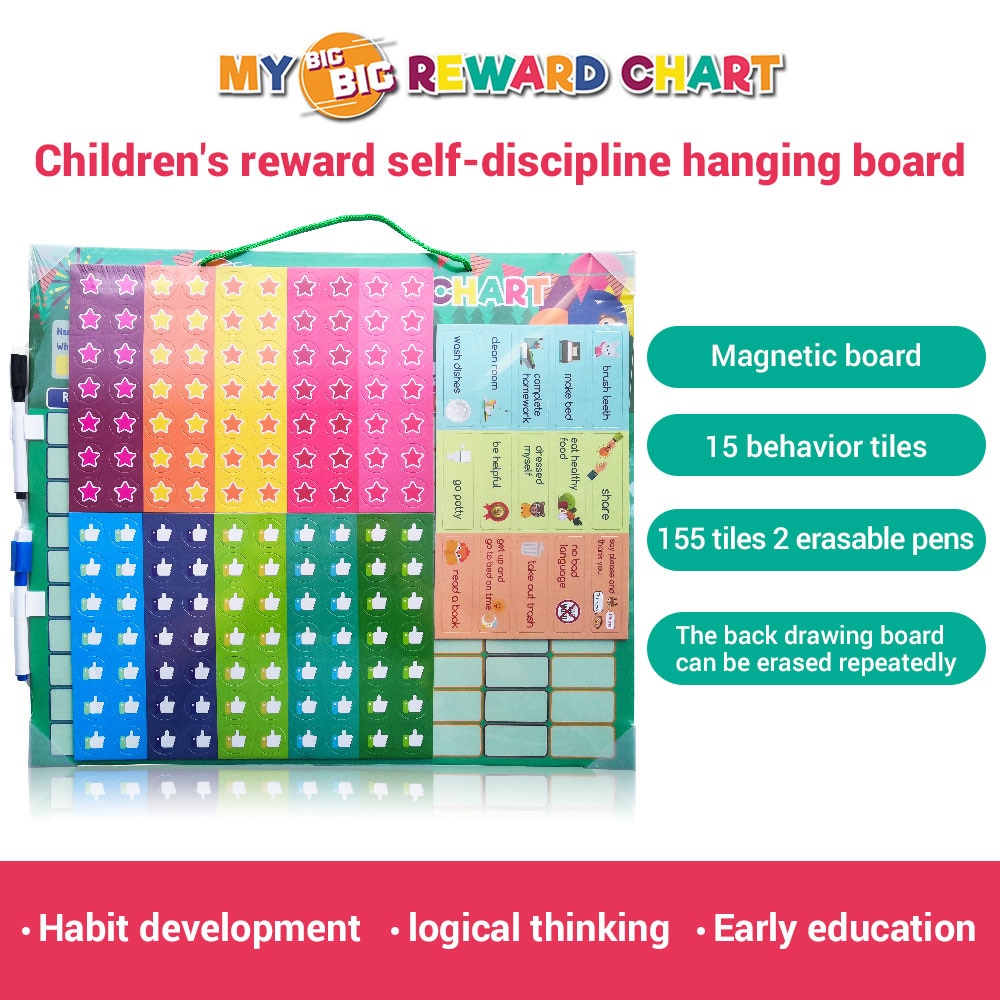 Bộ Đồ Chơi Thẻ Nam Châm Dùng Để Làm Phần Thưởng Cho Bé