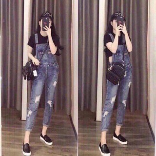 yếm jean nữ cao cấp HHSVYN 4087