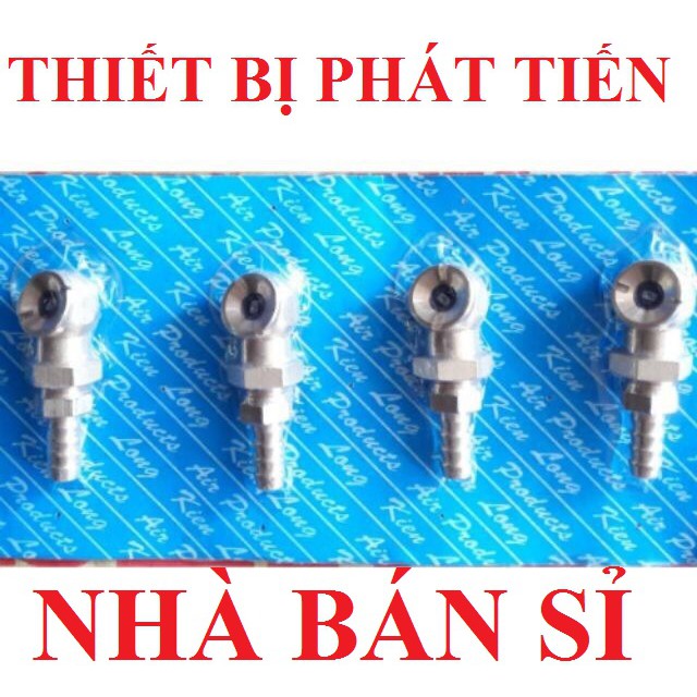 &lt;[Sỉ 24.500Đ]&gt; Đầu Bơm Xe Máy KIÊN LONG Giá Tốt Loại Gài Ống Cố Định (Chính Hãng)