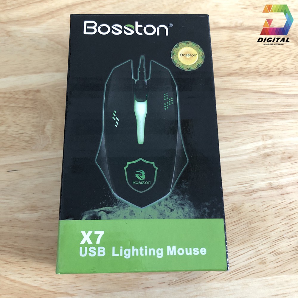 Chuột Có Dây Bosston X7 Chính Hãng Bảo Hành 12 Tháng | BigBuy360 - bigbuy360.vn