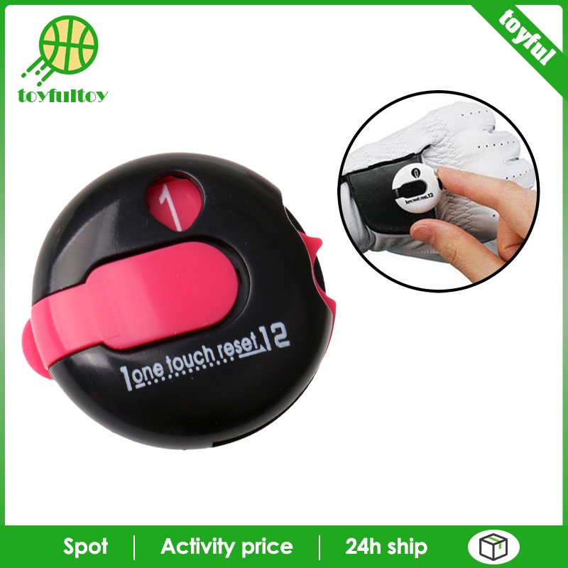 Kẹp Đếm Điểm Chơi Golf Mini Màu Trắng