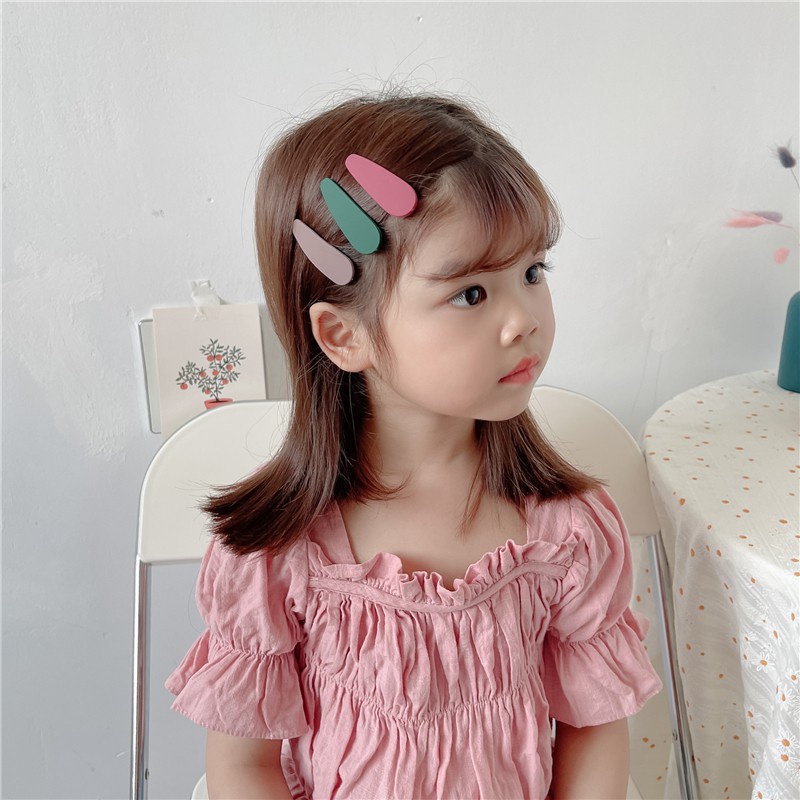 Kẹp tóc màu kẹo ngọt ngào thời trang dành cho nữ