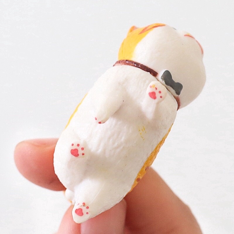 Set 9 Mô Hình Mèo Xinh Xắn Chất Liệu PVC  Cartoon Kawaii Cats Small Bell Action Figure Toy