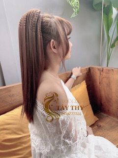 Tóc ngoạm thẳng