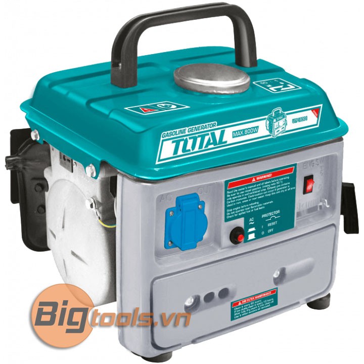 Máy phát điện động cơ xăng 0.8Kw Total TP18001